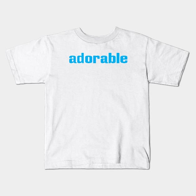 Adorable Kids T-Shirt by ProjectX23Red